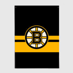 Постер Boston Bruins NHL