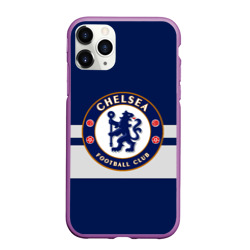 Чехол для iPhone 11 Pro Max матовый FC chelsea