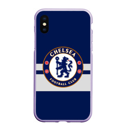 Чехол для iPhone XS Max матовый FC chelsea