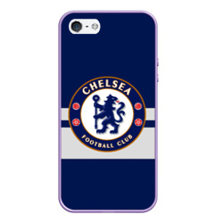 Чехол для iPhone 5/5S матовый FC chelsea