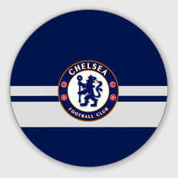 Круглый коврик для мышки FC chelsea