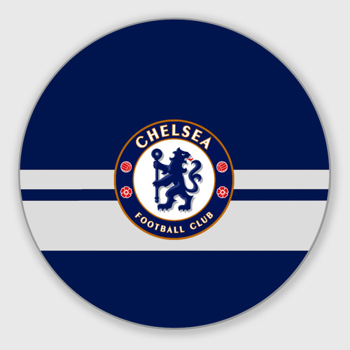 Круглый коврик для мышки FC chelsea