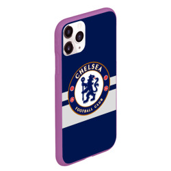 Чехол для iPhone 11 Pro Max матовый FC chelsea - фото 2