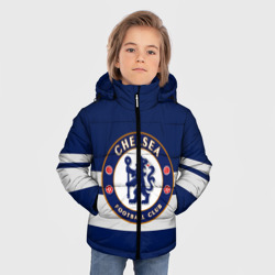 Зимняя куртка для мальчиков 3D FC chelsea - фото 2