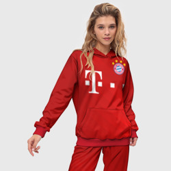 Женский костюм с толстовкой 3D FC Bayern Munchen - фото 2