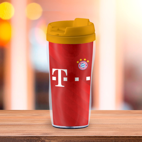 Термокружка-непроливайка FC Bayern Munchen, цвет желтый - фото 3