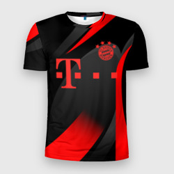 Мужская футболка 3D Slim FC Bayern Munchen