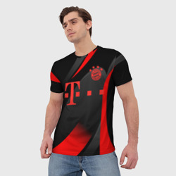 Мужская футболка 3D FC Bayern Munchen - фото 2