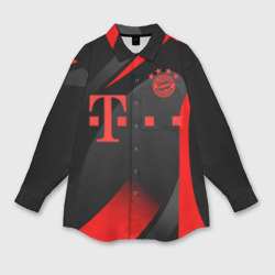 Мужская рубашка oversize 3D FC Bayern Munchen