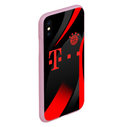 Чехол для iPhone XS Max матовый FC Bayern Munchen - фото 2