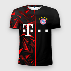 Мужская футболка 3D Slim FC Bayern Munchen Форма