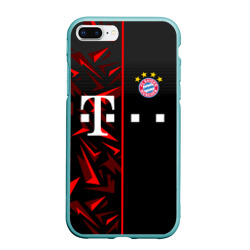 Чехол для iPhone 7Plus/8 Plus матовый FC Bayern Munchen Форма