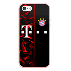 Чехол для iPhone 5/5S матовый FC Bayern Munchen Форма