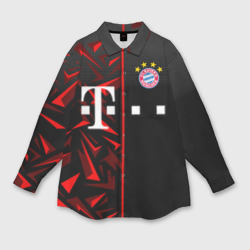 Мужская рубашка oversize 3D FC Bayern Munchen Форма