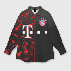 Женская рубашка oversize 3D FC Bayern Munchen Форма