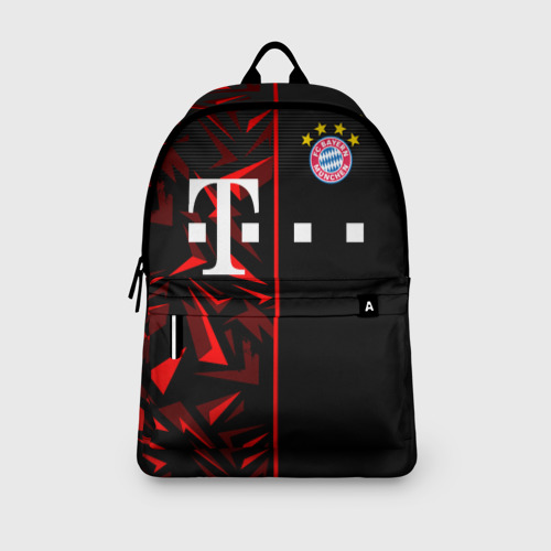 Рюкзак 3D с принтом FC Bayern Munchen Форма, вид сбоку #3