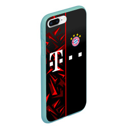 Чехол для iPhone 7Plus/8 Plus матовый FC Bayern Munchen Форма - фото 2