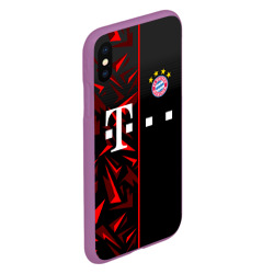 Чехол для iPhone XS Max матовый FC Bayern Munchen Форма - фото 2