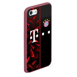 Чехол для iPhone 5/5S матовый FC Bayern Munchen Форма - фото 2
