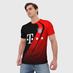 Мужская футболка 3D FC Bayern Munchen Форма - фото 2