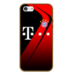 Чехол для iPhone 5/5S матовый FC Bayern Munchen Форма