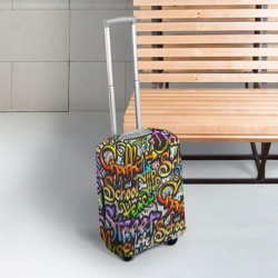 Чехол для чемодана 3D Уличные граффити - фото 2