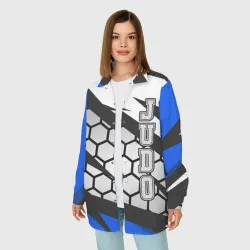 Женская рубашка oversize 3D Judo - фото 2
