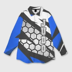 Женская рубашка oversize 3D Judo