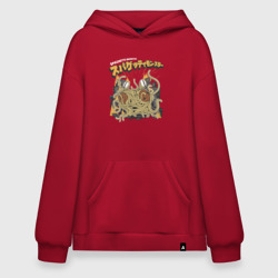 Худи SuperOversize хлопок Макаронный монстр