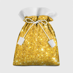 Подарочный 3D мешок Золотой блеск