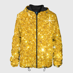 Мужская куртка 3D Золотой блеск