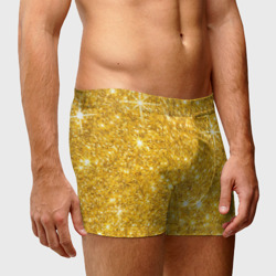 Мужские трусы 3D Золотой блеск - фото 2