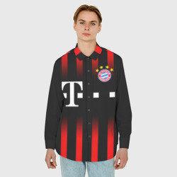 Мужская рубашка oversize 3D FC Bayern Munchen - фото 2