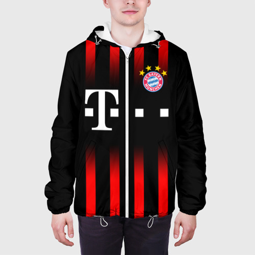 Мужская куртка 3D FC Bayern Munchen, цвет 3D печать - фото 4