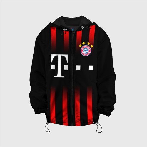 Детская куртка 3D FC Bayern Munchen, цвет черный