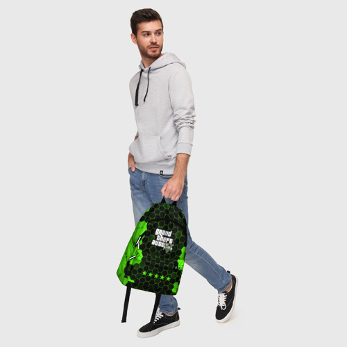 Рюкзак 3D с принтом GTA 5 / ГТА 5, фото #5
