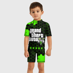 Детский купальный костюм 3D ГТА 5 - фото 2