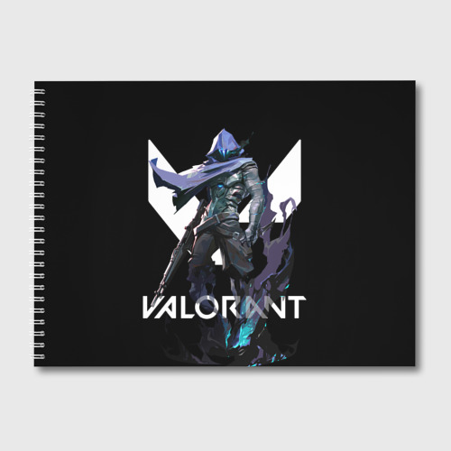 Альбом для рисования Valorant omen