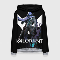Женская толстовка 3D Valorant omen