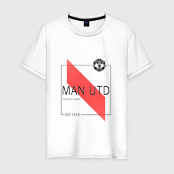 Мужская футболка хлопок Manchester United - Man.Utd