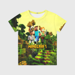 Детская футболка 3D Minecraft Майнкрафт