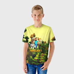 Детская футболка 3D Minecraft Майнкрафт - фото 2