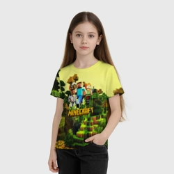 Детская футболка 3D Minecraft Майнкрафт - фото 2