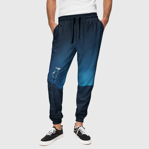 Мужские брюки 3D Wolfd, цвет 3D печать - фото 4
