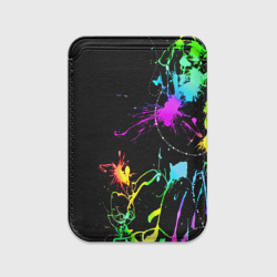 Картхолдер Magsafe магнитный Неоновые краски