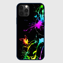 Чехол для iPhone 12 Pro Max Неоновые краски
