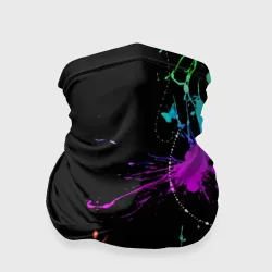 Бандана-труба 3D Неоновые краски