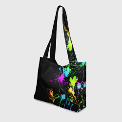 Пляжная сумка 3D Неоновые краски - фото 2