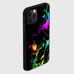 Чехол для iPhone 12 Pro Max Неоновые краски - фото 2