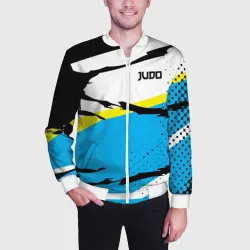 Мужской бомбер 3D Judo дзюдо - фото 2